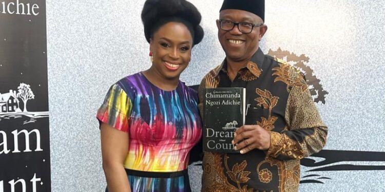 Chimamanda Adichie praises Peter Obi