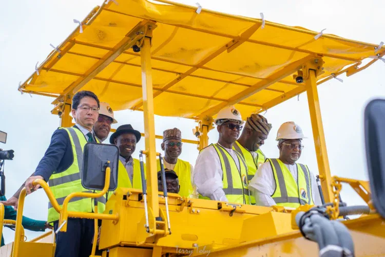 Japan Road Equipment Donation to Nigeria