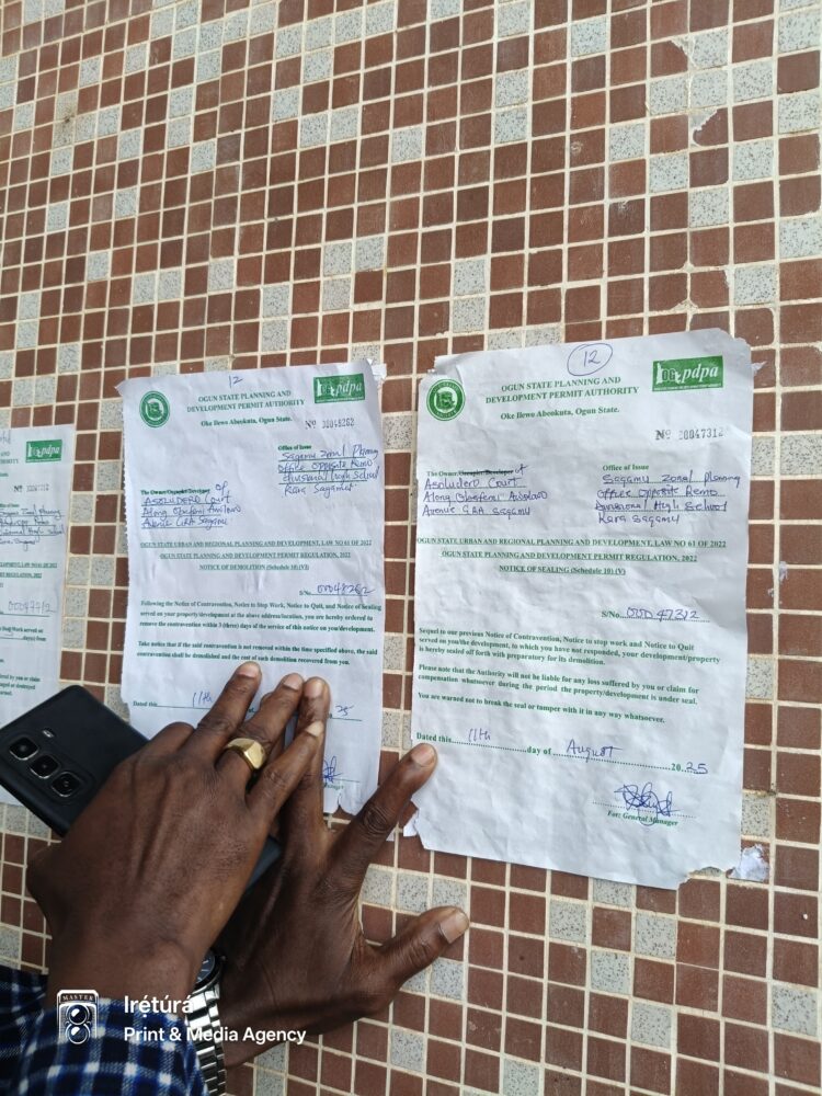 Dapọ Abiọdun seals properties