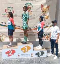 Osarenti is pedaling toward