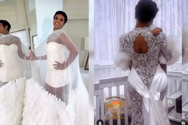 Chioma Adeleke twin daughter