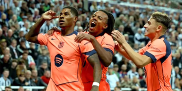 Marcus Rashford Barcelona debut