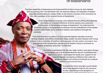 Adetola EmmanuelKing Olubadan coronation
