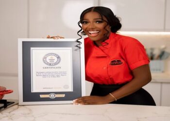 Hilda Bassey in earnest preparation to set another world record 700x470 1
