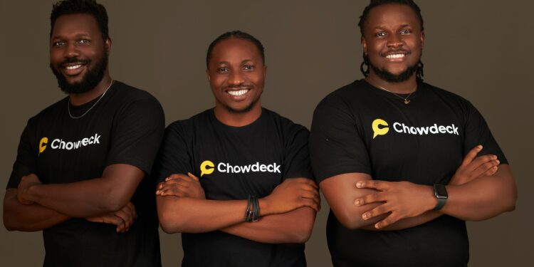 Chowdeck funding