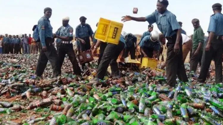 Hisbah confiscates beer in Kano