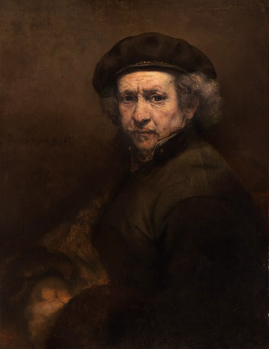 Rembrandt van Rijn Self Portrait