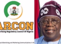 ARCON warns against fake AI ad with Tinubu