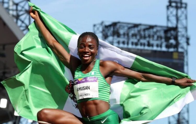 Tobi Amusan wins silver
