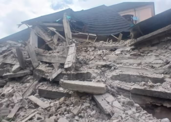 5-storey building collapses in Anambra
