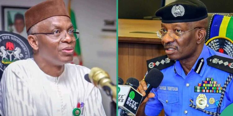 Nasir El-Rufai police invitation