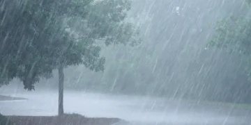 heavy rain