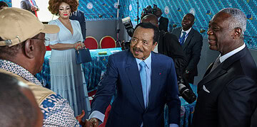 Paul Biya election victory
