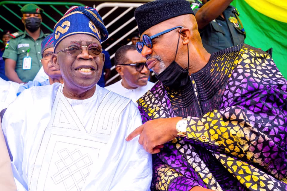 Bola Tinubu and Dapo Abiodun