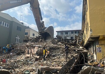 Lagos building collapse