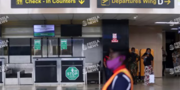Lagos airport check-in scam