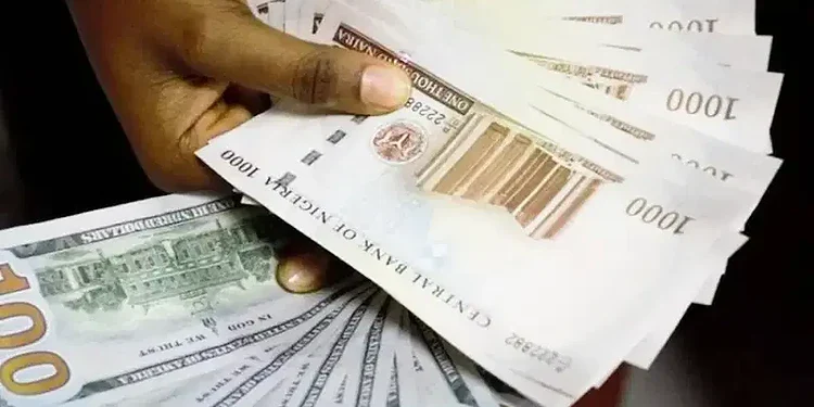 Stacks of British currency notes, including £100 and £50 bills, held in a person's hand, symbolising wealth, financial success, or cash flow.