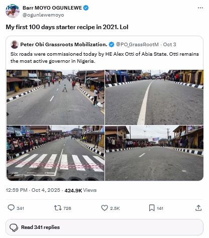 Screenshot 2025 10 05 at 11 02 24 Barr MOYO OGUNLEWE on X My first 100 days starter recipe in 2021. Lol X