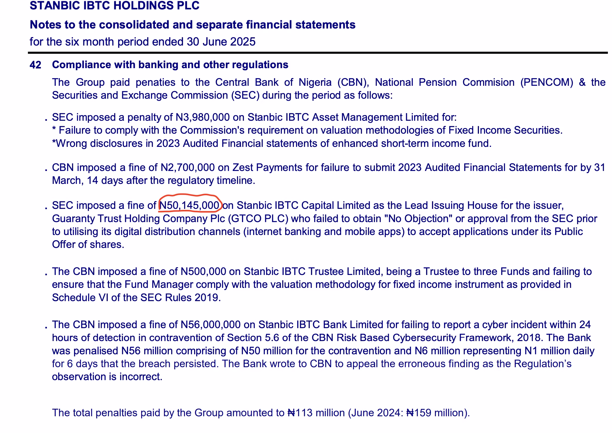 Stanbic IBTC FInes 2025 1