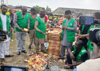 SON Nigeria destroys expired sugar