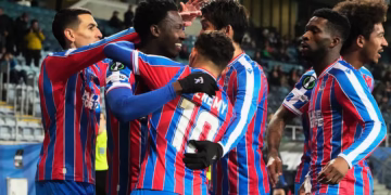 Crystal Palace European debut