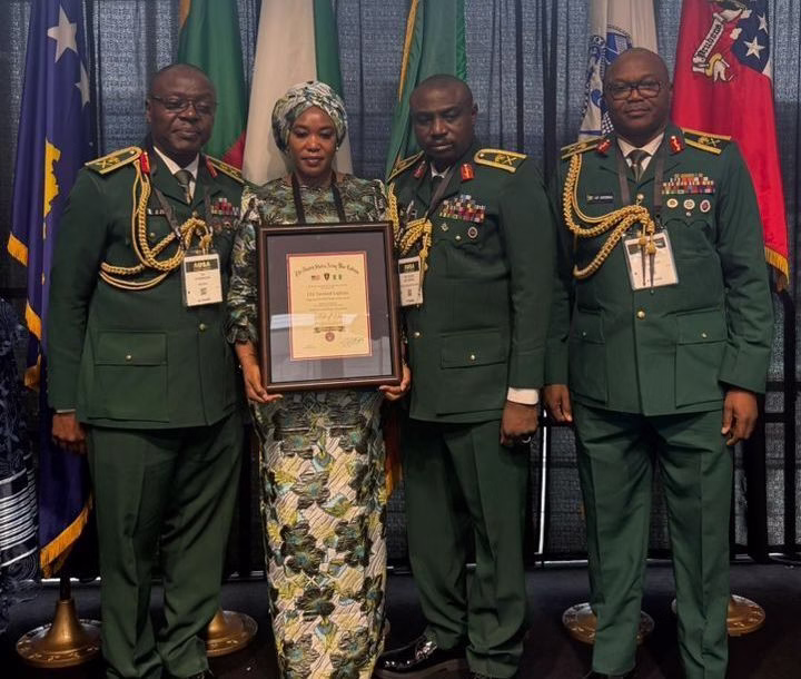 Lieutenant General Taoreed Lagbaja honoured