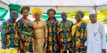 Abiola Ahmed buries dad