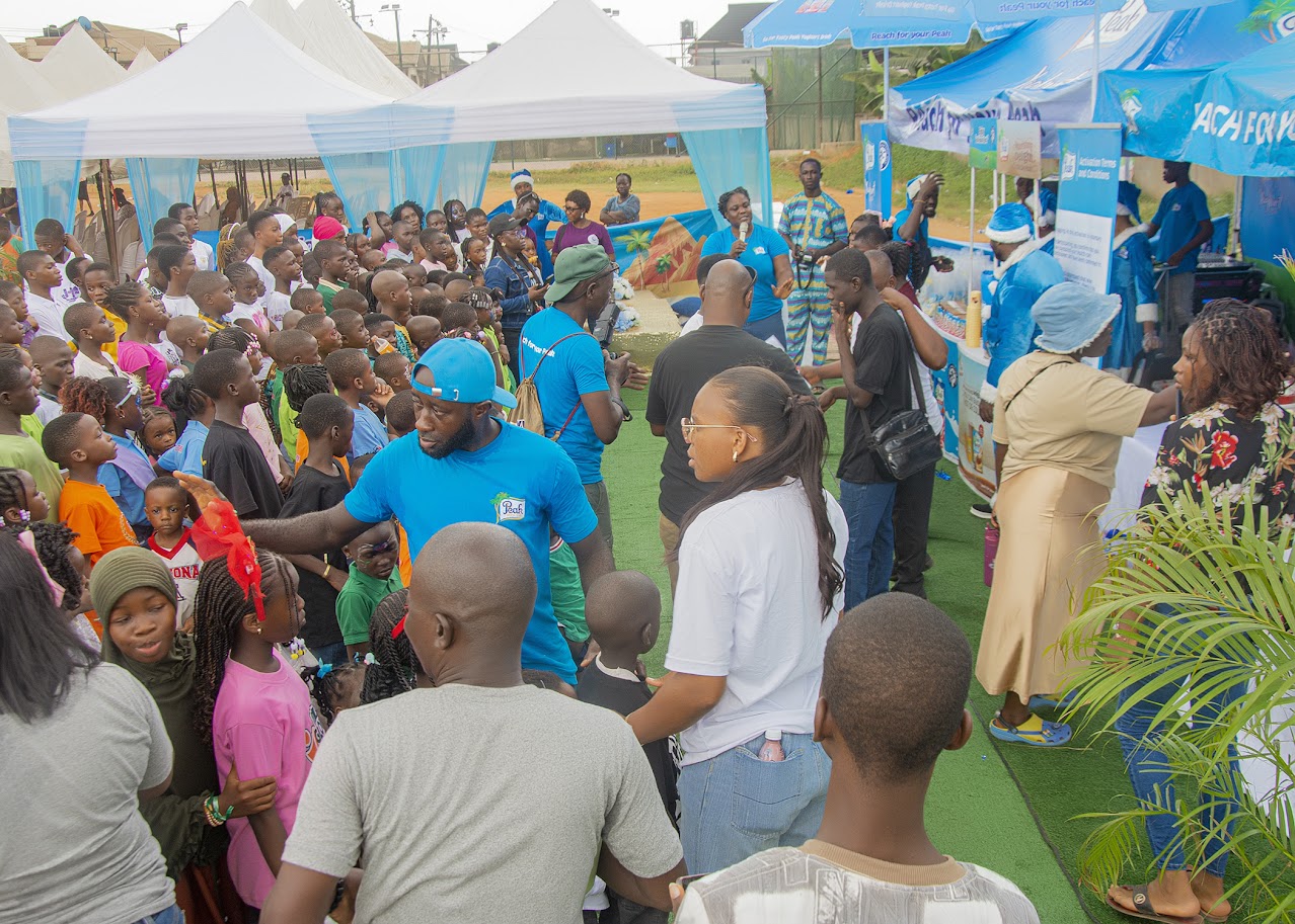 Peak Milk section at the event