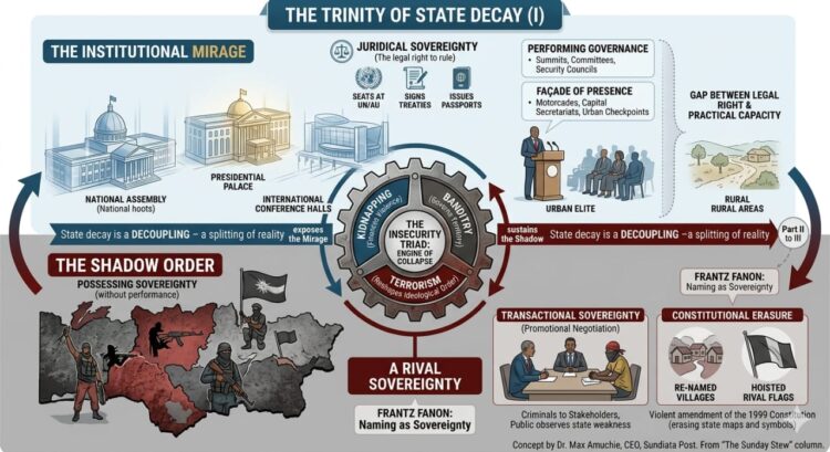 The trinity of state decay