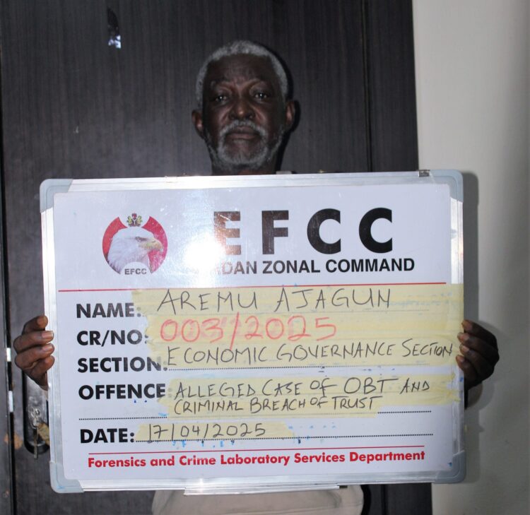 EFCC arraigns Ajagun over N145m fraud allegation in Ibadan case