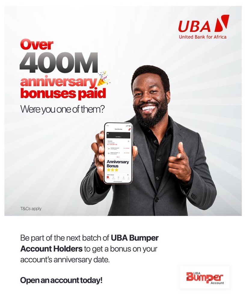 UBA bank ad